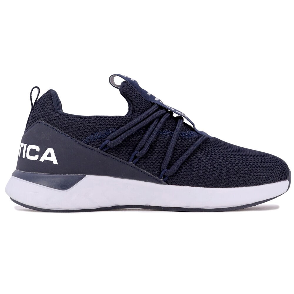 Boys' Logo Slip-On Sneaker,Ice Blue,large