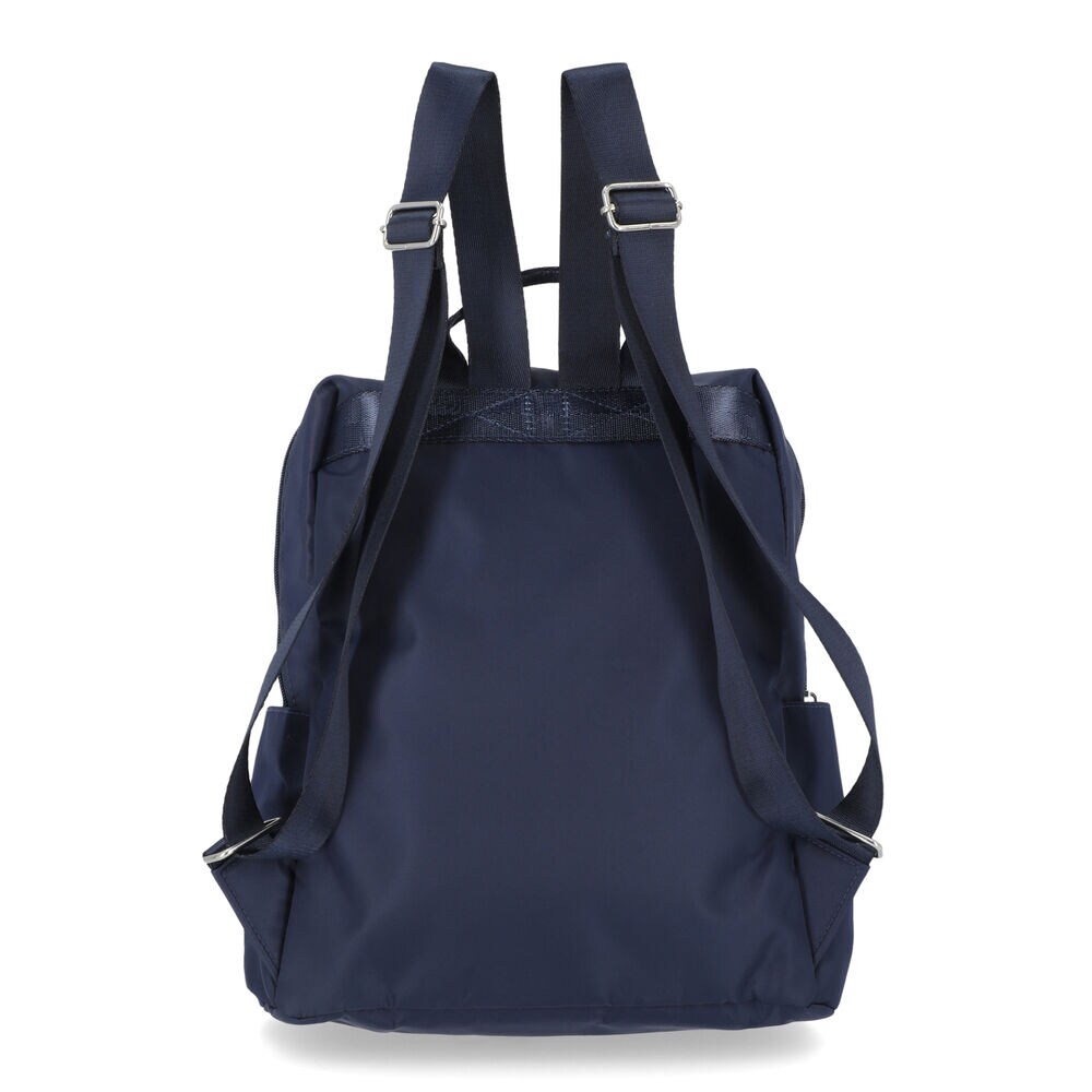 NYLON LOGO BACKPACK,Workshirt Blue,large