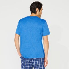 CREWNECK SLEEP T-SHIRT,True Navy,large
