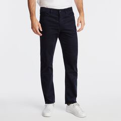 STRAIGHT FIT CORDUROY PANT WITH STRETCH,Navy,large