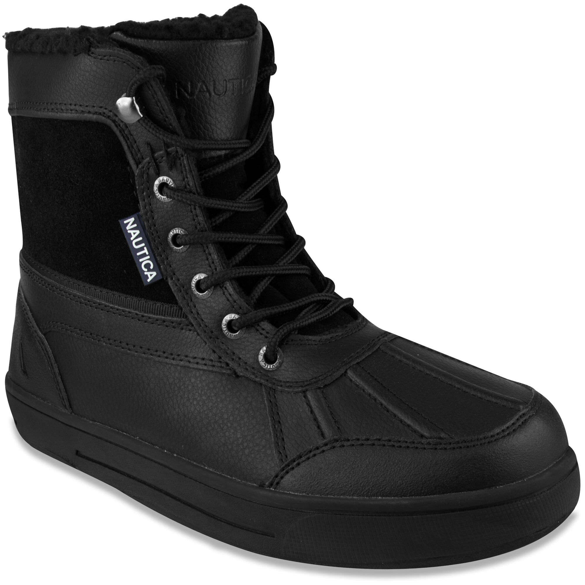 Lockview Lace-Up Boots,True Black,large