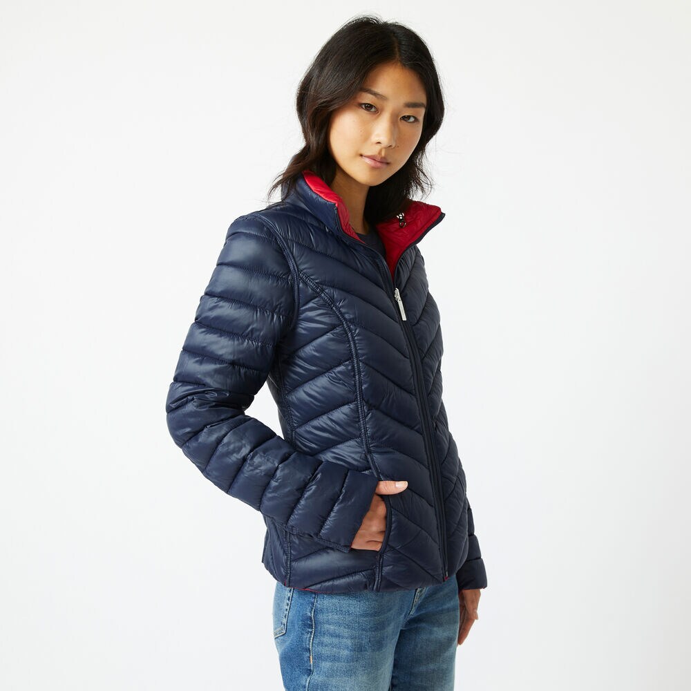 REVERSIBLE PACKABLE HOODED COAT,Tomales Red,large