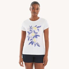 Stripes and Lemon Graphic T-Shirt,Bright White,large