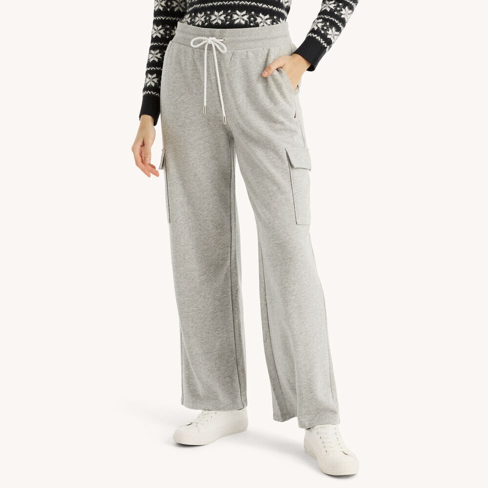 Solid Cargo Jogger,Grey Heather,large