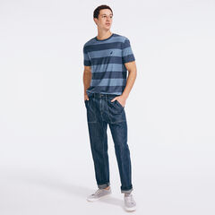 NAUTICA JEANS CO. RELAXED FIT UTILITY DENIM,Peacoat,large