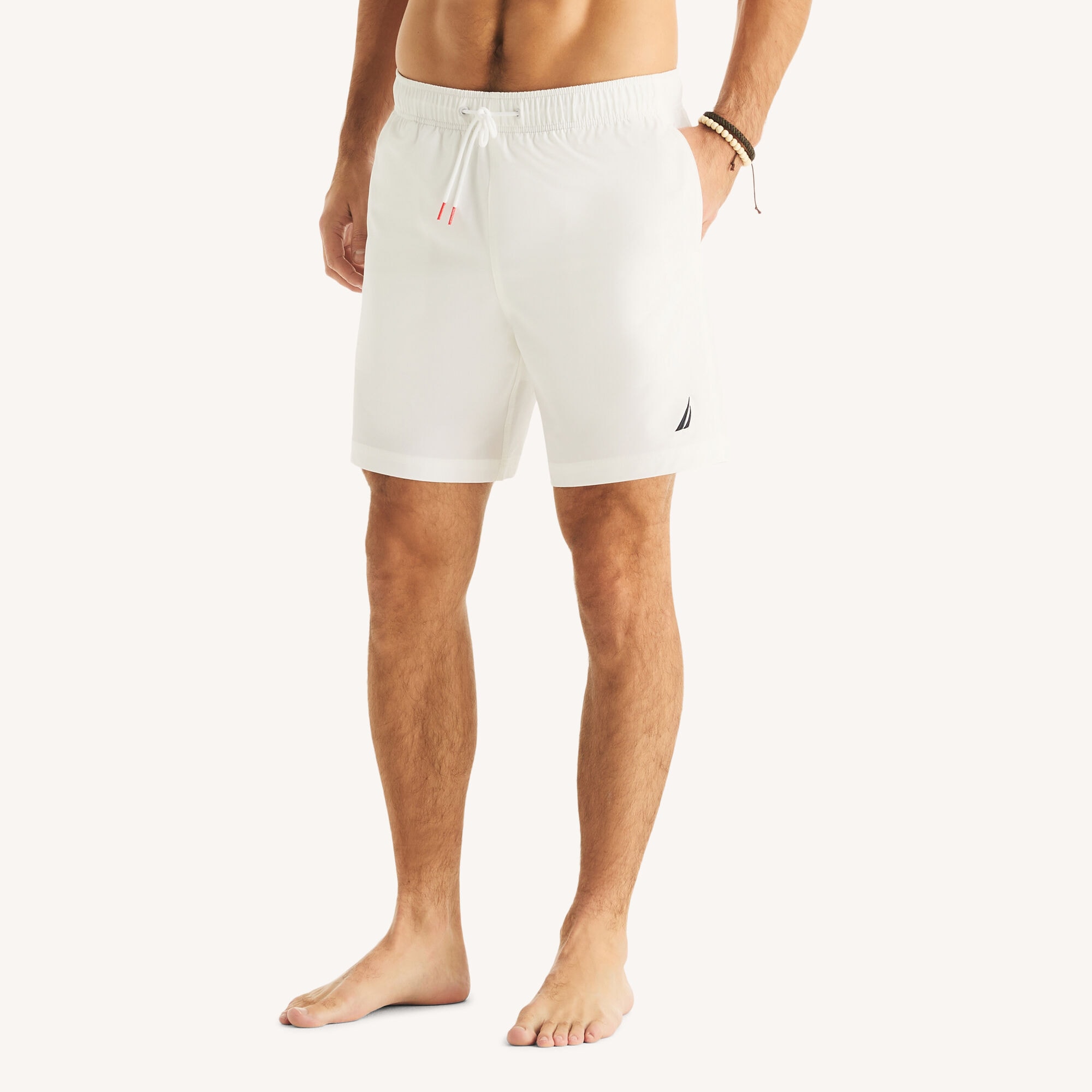 7" Quick-Dry Swim,Bright White,large
