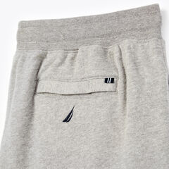 Big & Tall brand icon Fleece Jogger,Stone Grey Heather,large