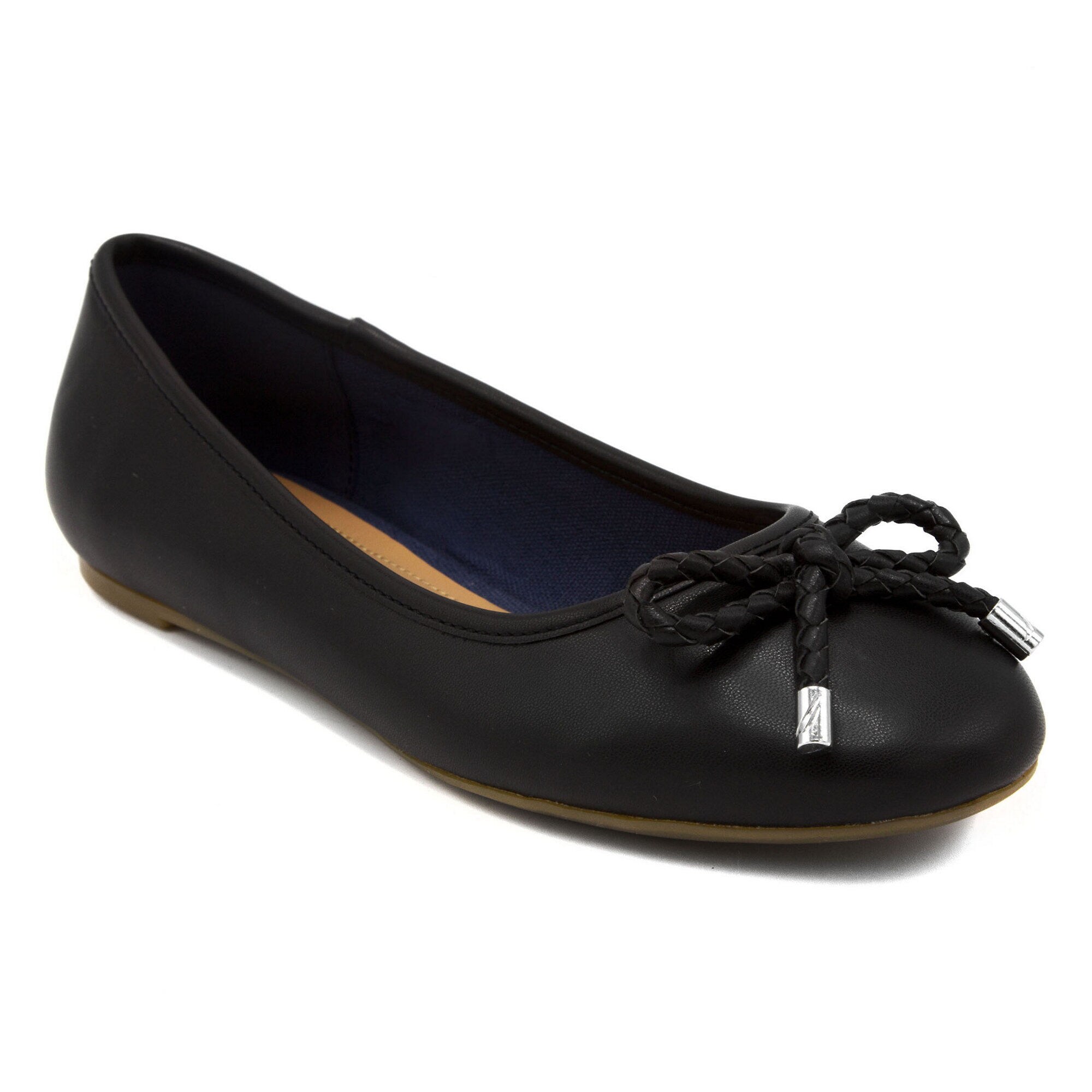 Solana Ballet Flats,True Black,large