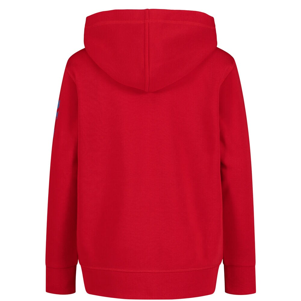 Little Boys' brand icon Zip-Up Hoodie (2T-7),Tango Red,large