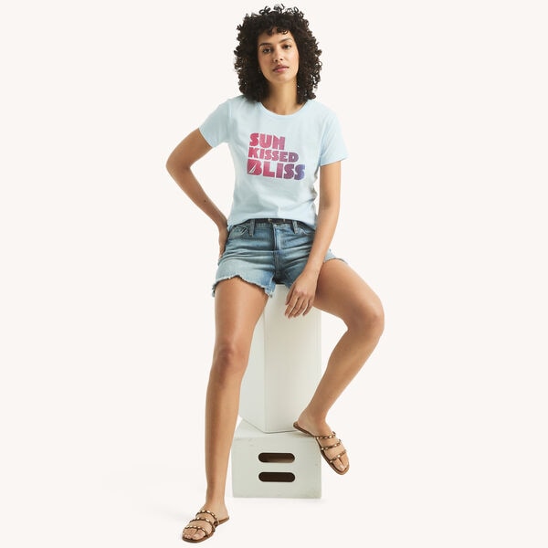 Rhinestone Sun Kissed Bliss Graphic T-Shirt