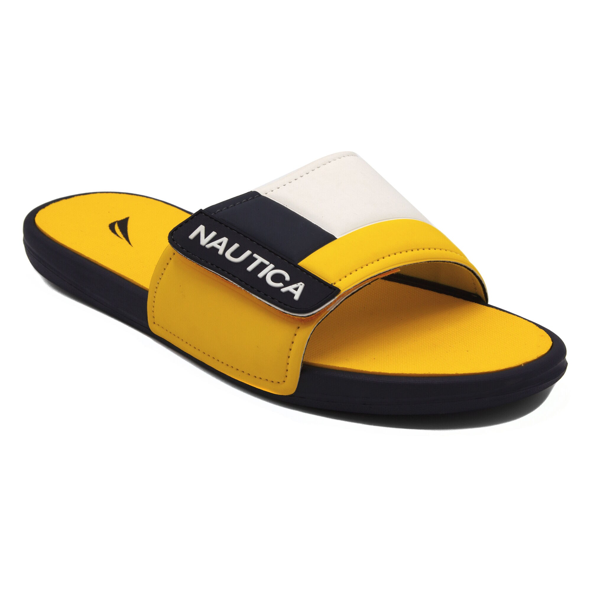 Bower Slide Sandal in Yellow,Marigold,large