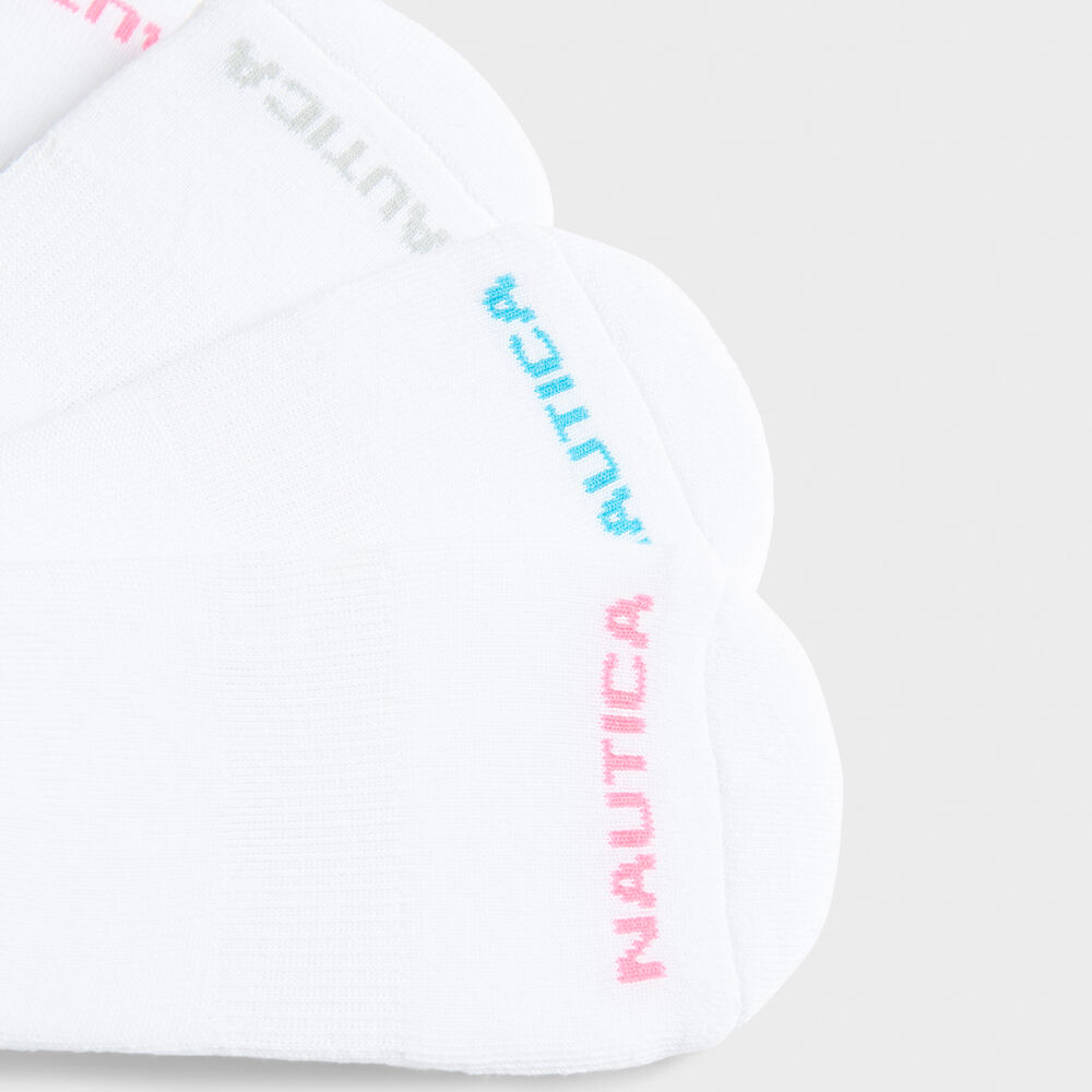 STRETCH LINER SOCKS, 6-PACK,Multi,large