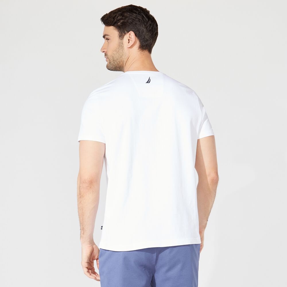 NS-83 GRAPHIC T-SHIRT,Bright White,large