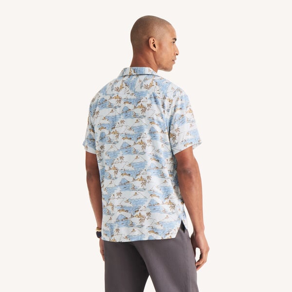 Printed Camp Shirt 