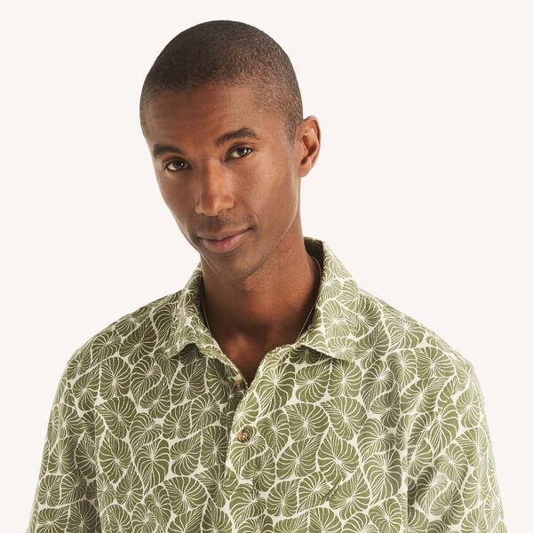 Classic Fit Printed Polo