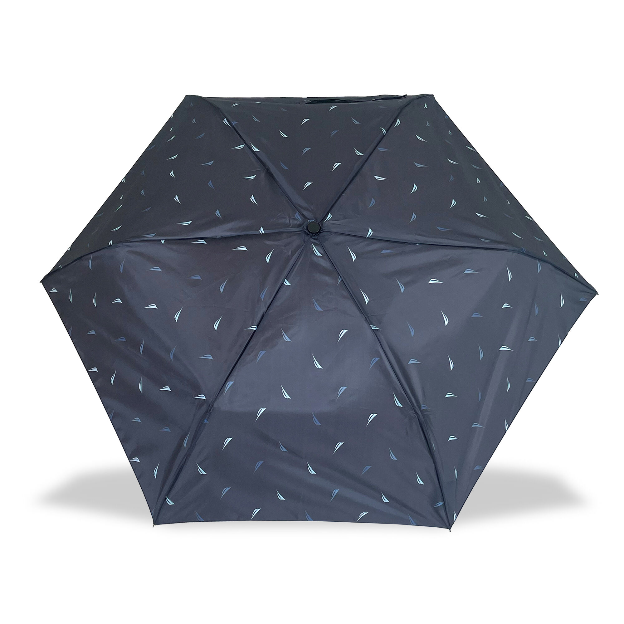 Icon Printed Auto-Open Umbrella,Black,large