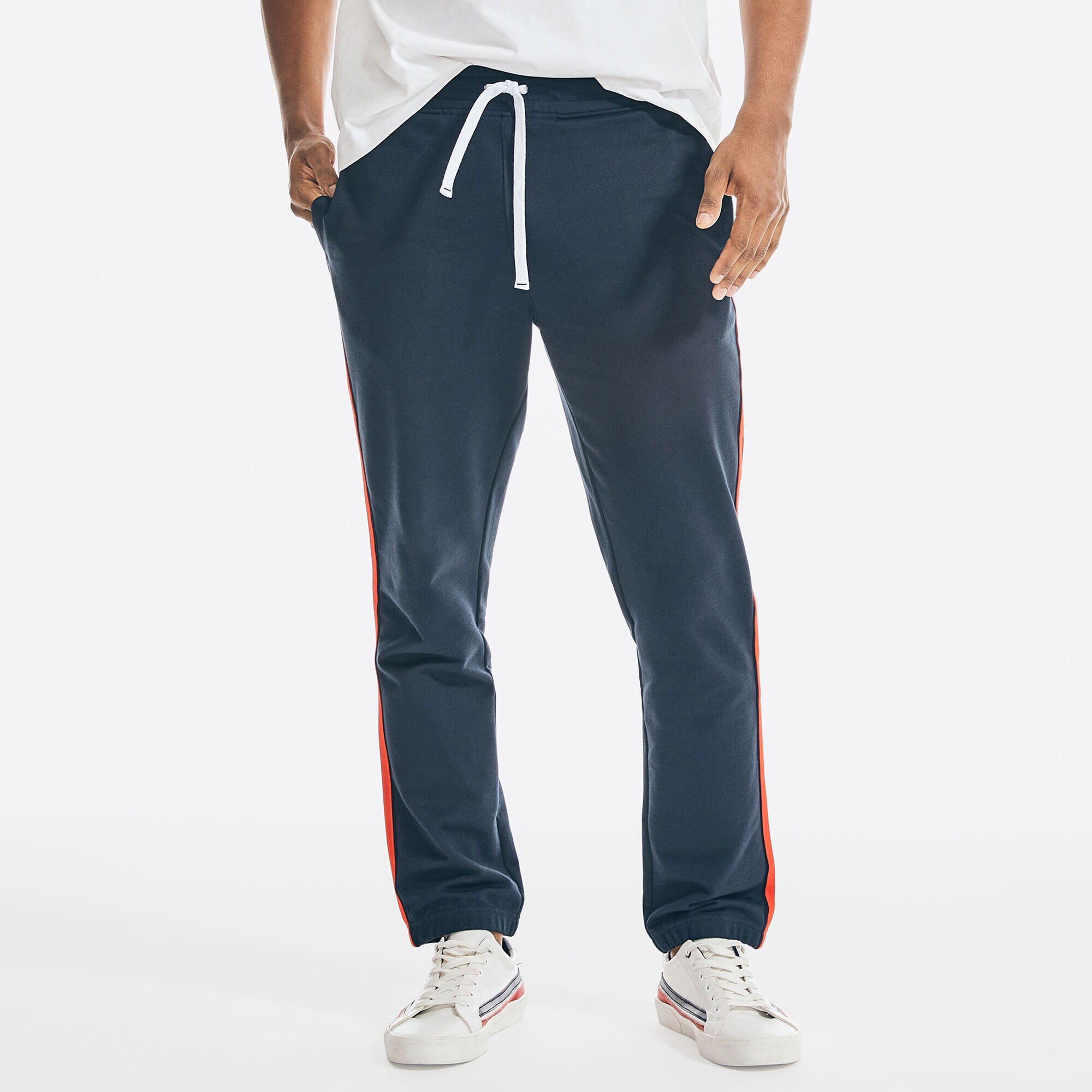 REISSUE SIDE STRIPE JOGGER,Navy,large