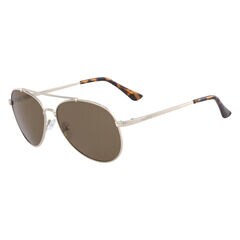 Aviator Sunglasses with Gold Frame,Rugby Yellow,large