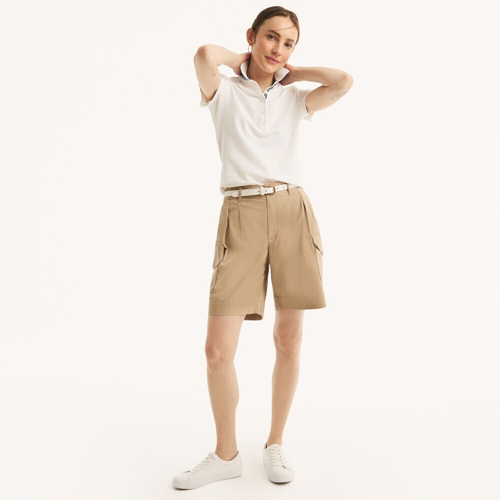 8" Bermuda Cargo Short,Burlap Heather,large