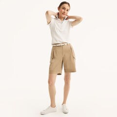 8" Bermuda Cargo Short,Burlap Heather,large