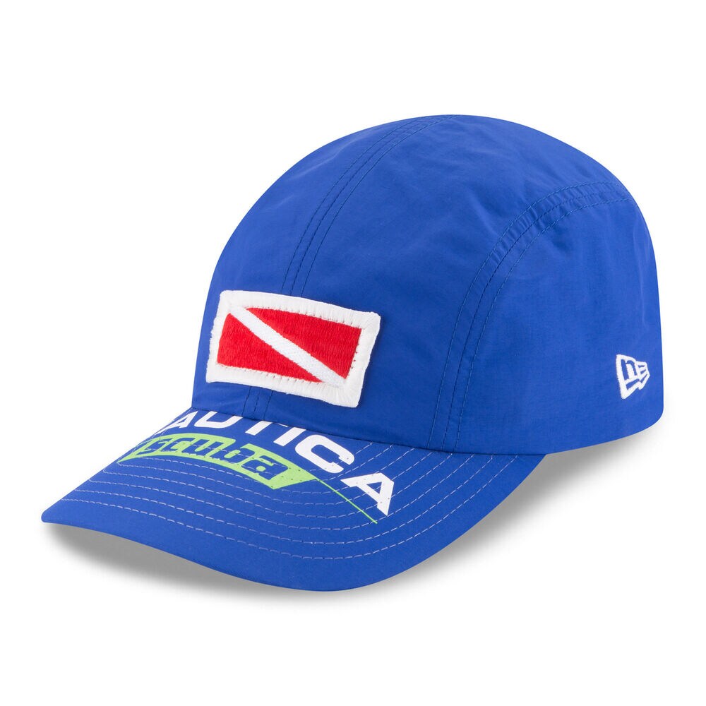 Nautica Logo Scuba Cap,Bright Cobalt,large