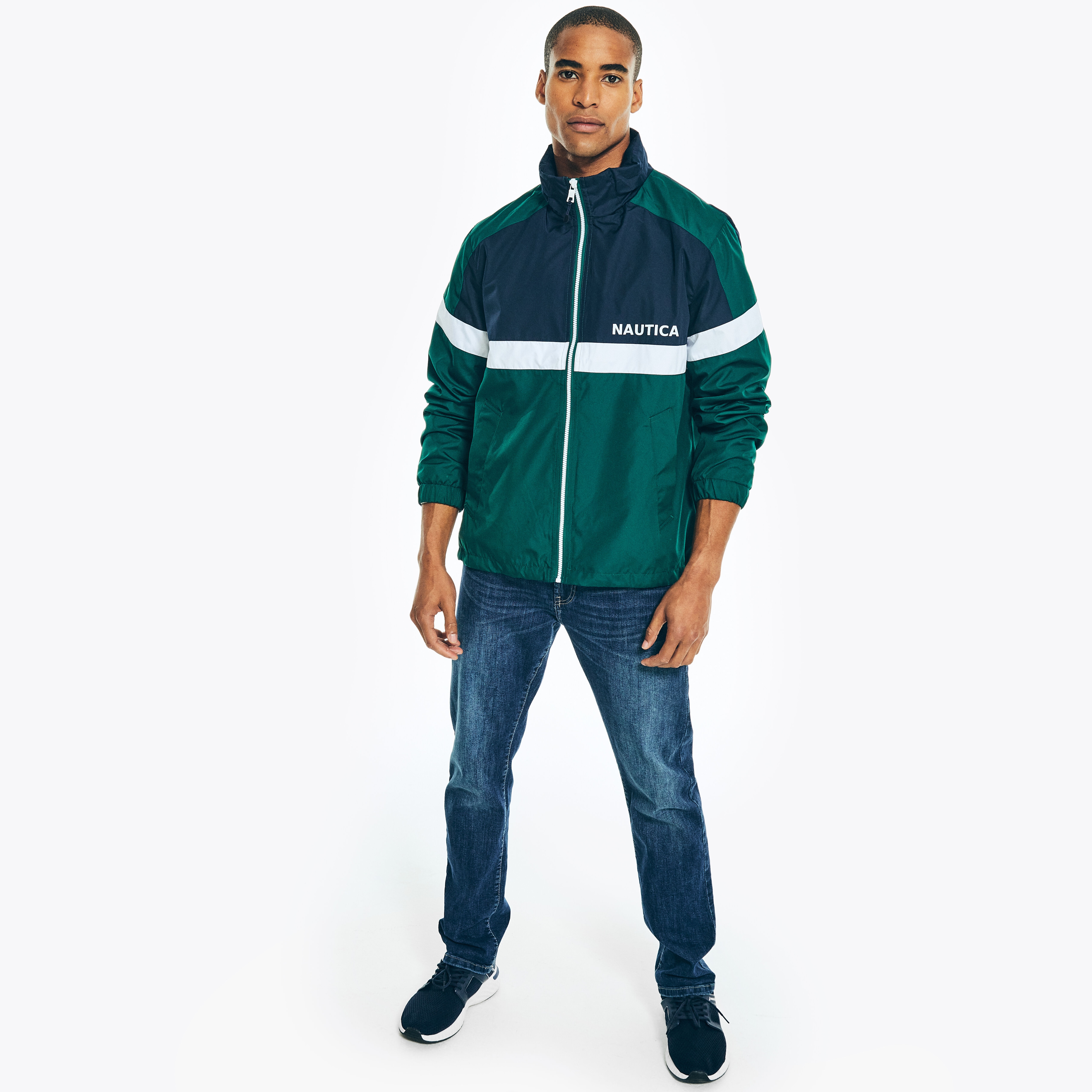 LIGHTWEIGHT COLORBLOCK JACKET | Nautica