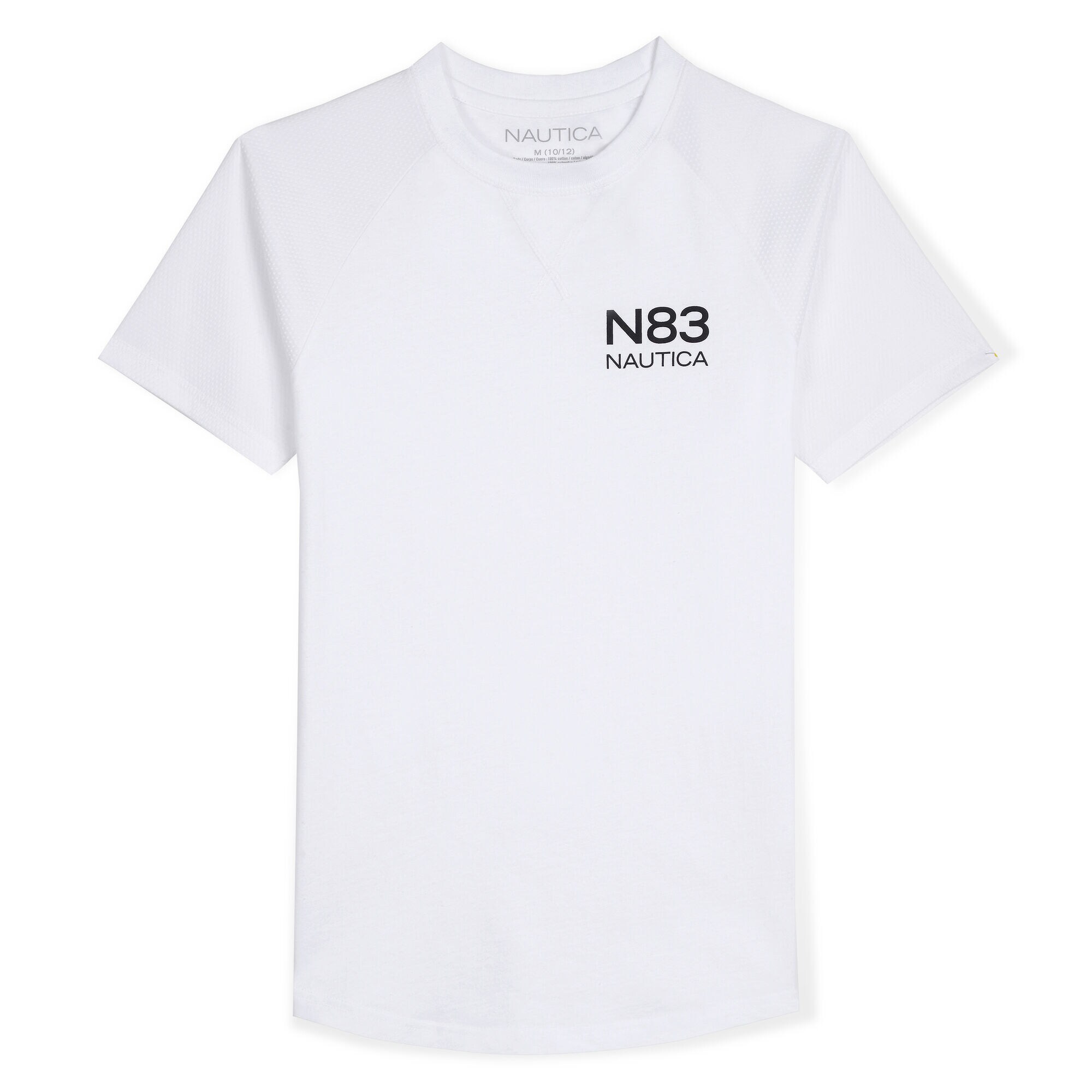 BOYS' DONNEL LOGO T-SHIRT,Antique White Wash,large