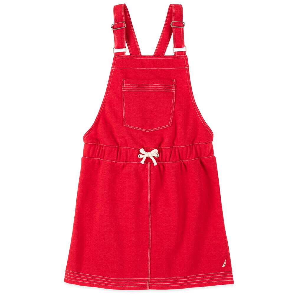 TODDLER GIRLS' FLEECE OVERALLS (2T-4T),Cradle Pink,large
