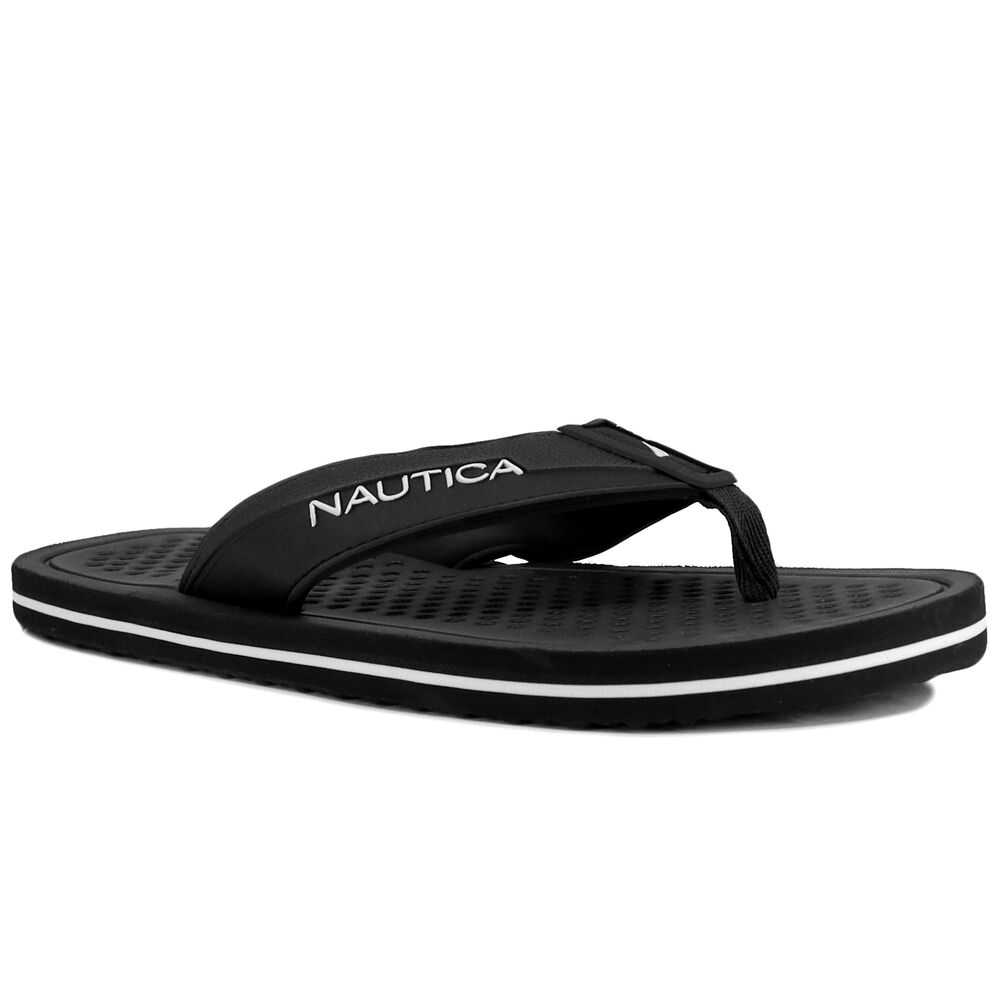 LOGO SANDAL,Black,large