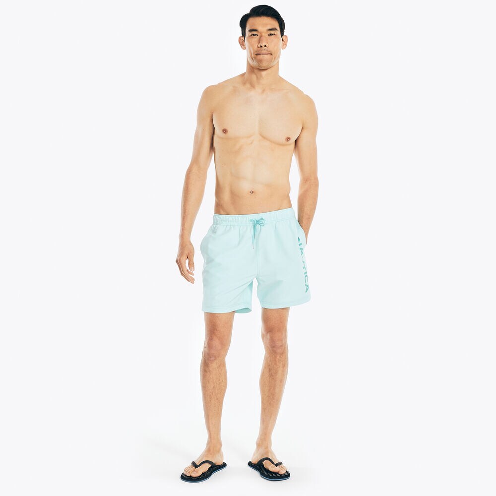 6" NEON QUICK-DRY SWIM,Sapphire/Pitch Yellow,large