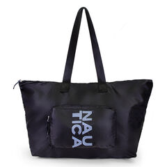 NEW TACK PACKABLE TOTE BAG,True Black,large