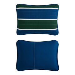Knots Cove Navy Full/Queen Reversible Quilt & Sham Set,Bali Bliss,large