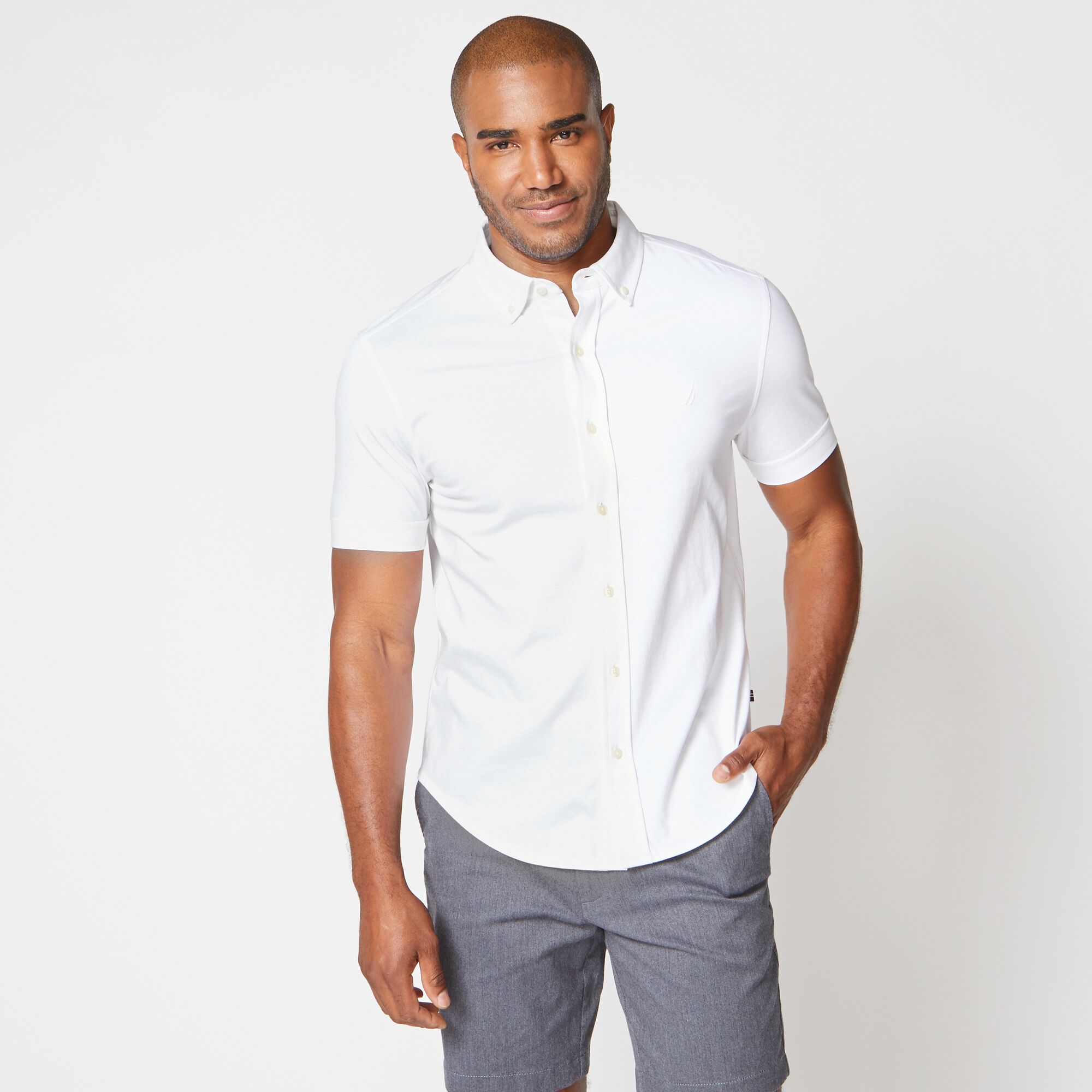 HARBOR SHIRT,Bright White,large