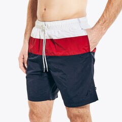 8" COLORBLOCK QUICK-DRY SWIM,Navy,large