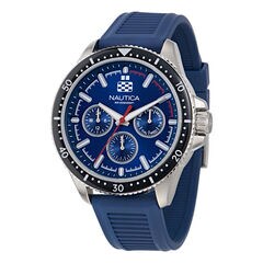 NCT Windrose Wheat Fiber Strap 3-Hand Watch,Ice Blue,large