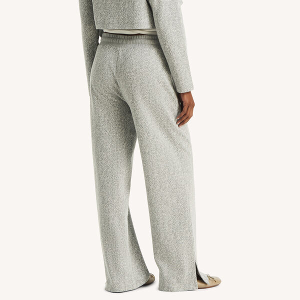 Straight Leg Jacquard Pull-On Pant