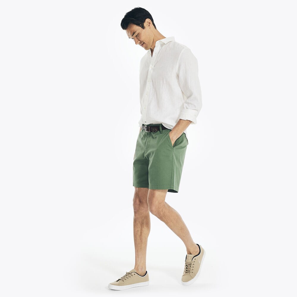 Solid Linen Shirt,Bright White,large