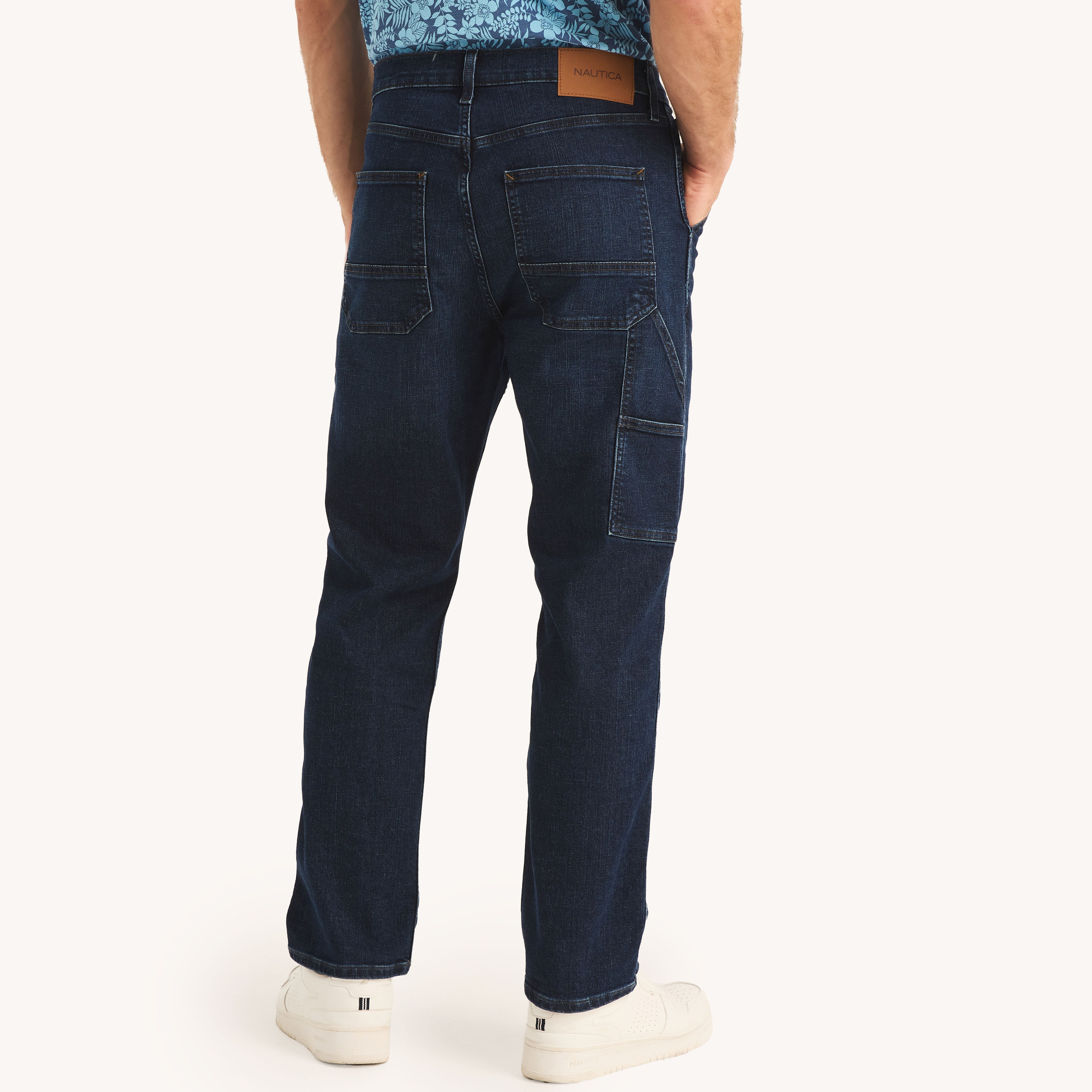 Original Relaxed Stretch Denim Utility Jean | Nautica