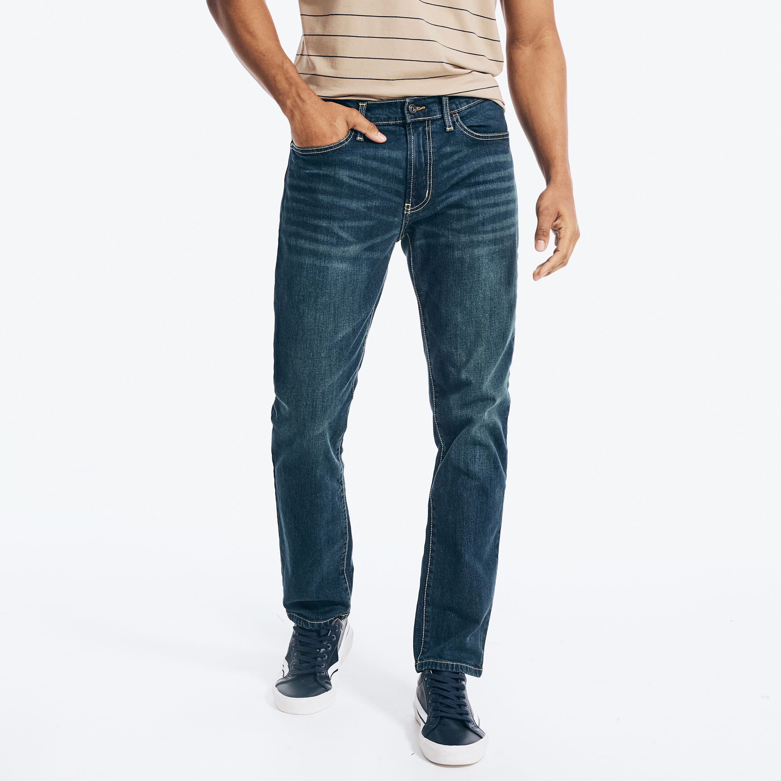tailored fit jeans