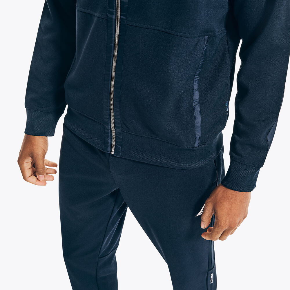 NAVTECH TRACK JACKET,Navy,large