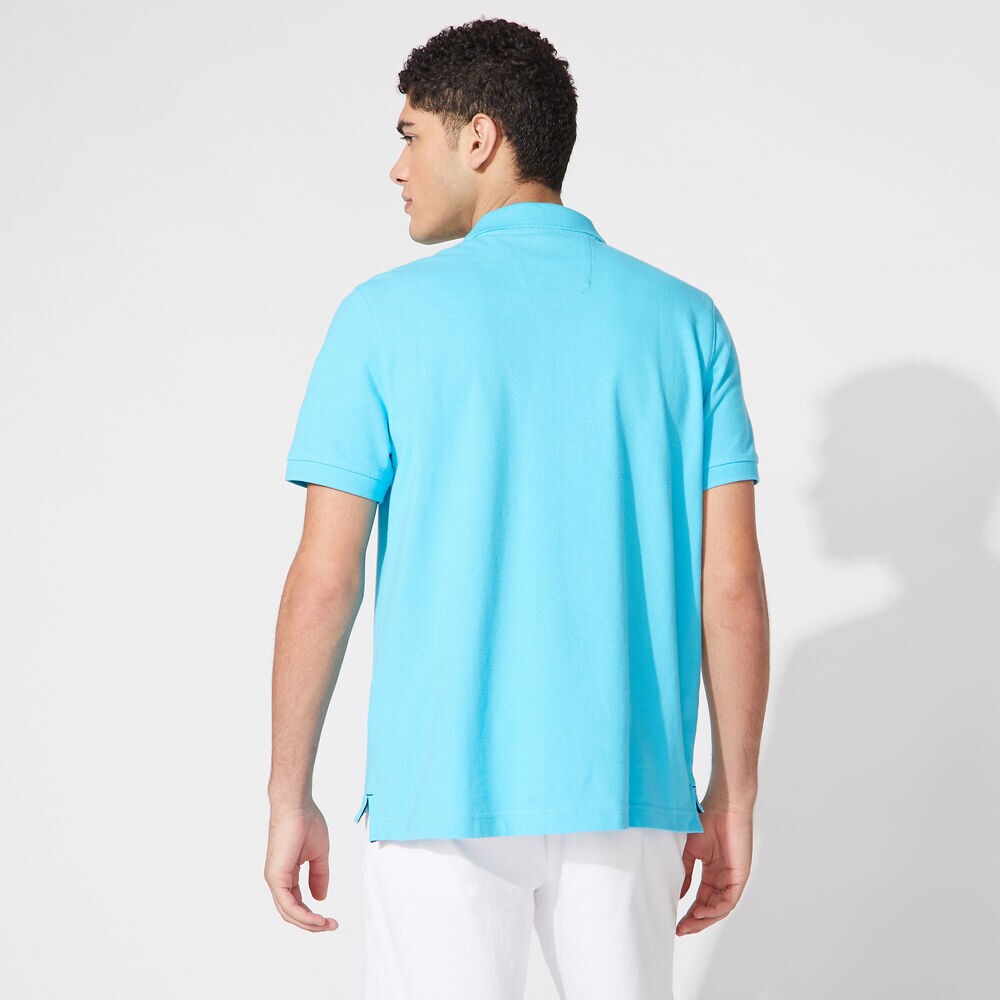CLASSIC FIT PERFORMANCE POLO,Aqua Sky,large