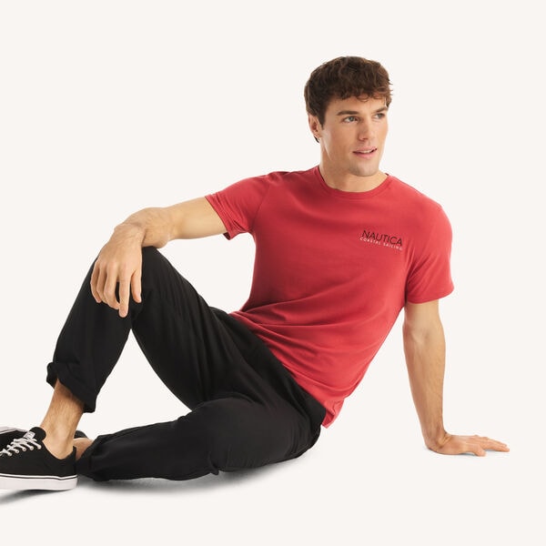 Coastal Sailing Graphic T-Shirt