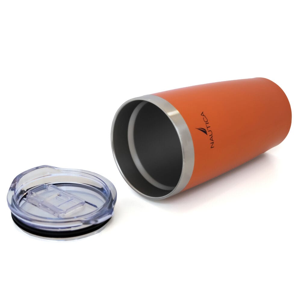 LOGO DOUBLE-WALLED STAINLESS STEEL TUMBLER,Multi,large