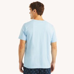 Since 1983 Sleep T-Shirt,Azure Blue,large