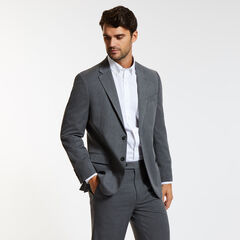 Venture Solid Suit Jacket,Grey Carbon,large