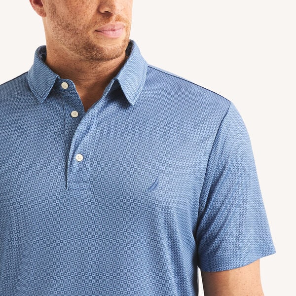 Big & Tall Printed Performance Polo