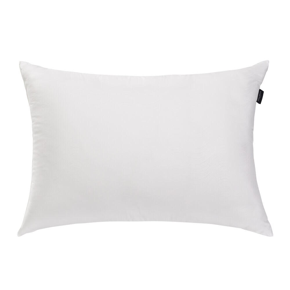 Embossed Ocean Waves Standard/Queen 2pc Pillows,Antique White Wash,large