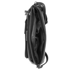 Zip Crossbody Bag,Black,large