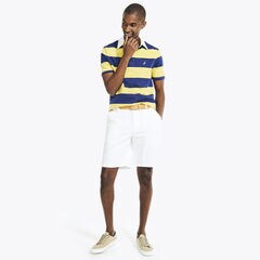 CLASSIC FIT STRIPED POLO,French Vanilla,large