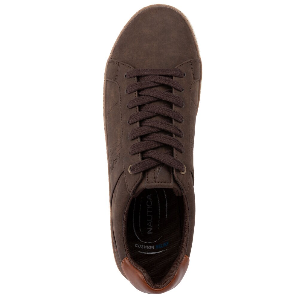 Lace-Up Sneaker,Brown Stone,large